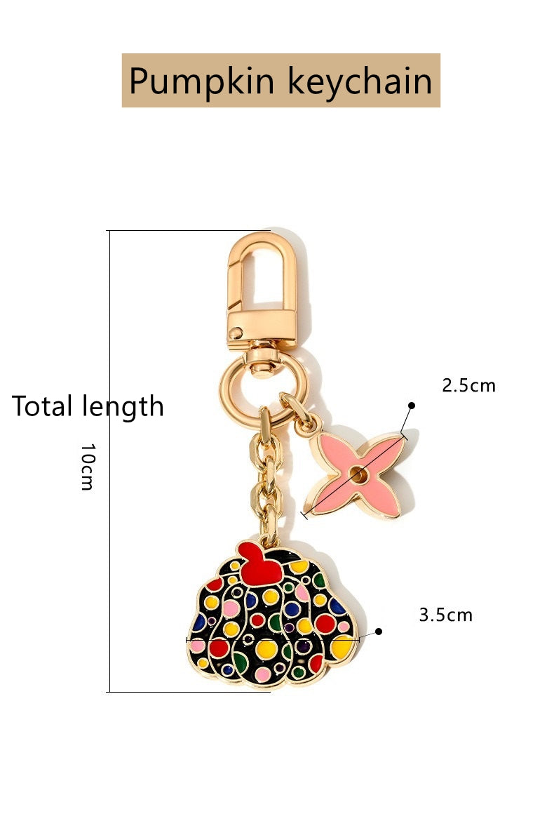 Blooming Flowers Chain Bag Charm/ Keychain