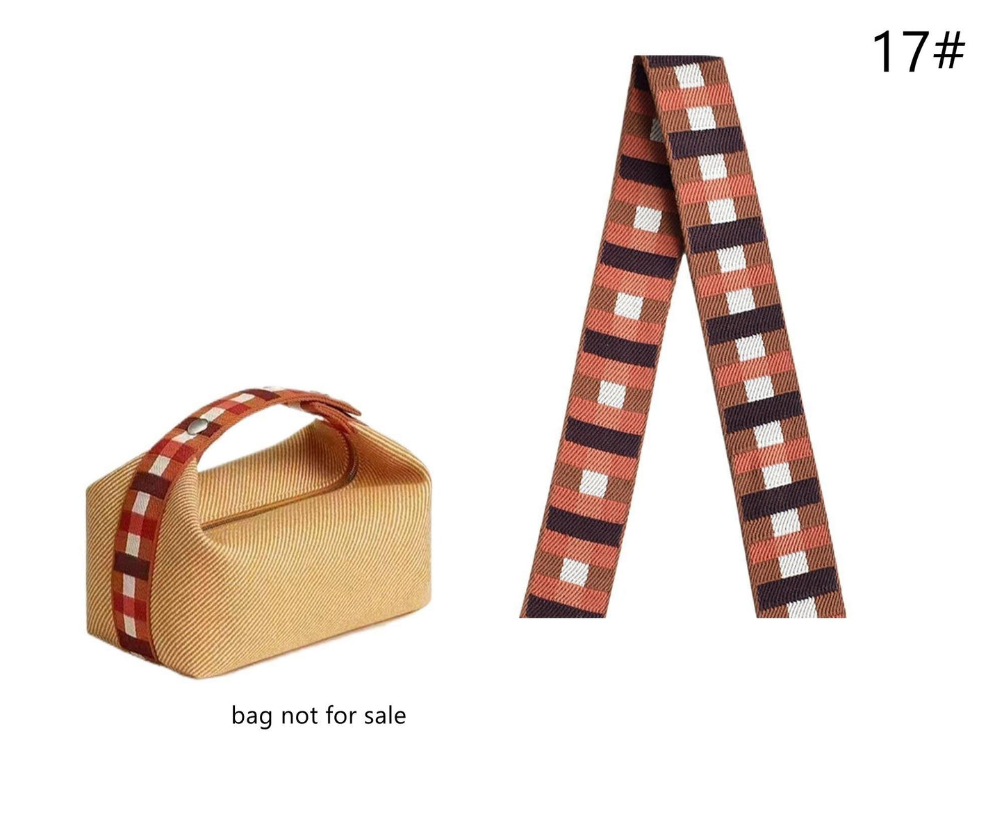 5 cm breiter Schulter-/Umhängegurt/Verbindungsstück für Toile Bride-A-Brac Reiseetui