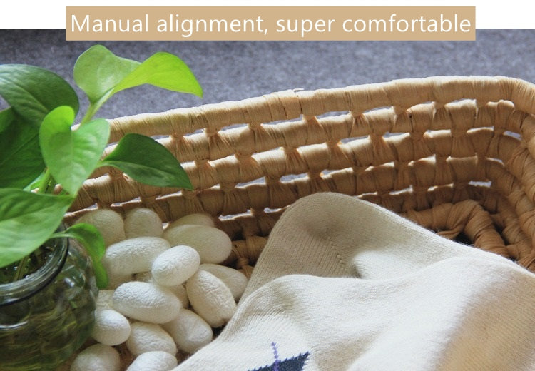 Men Silk Cashmere Socks