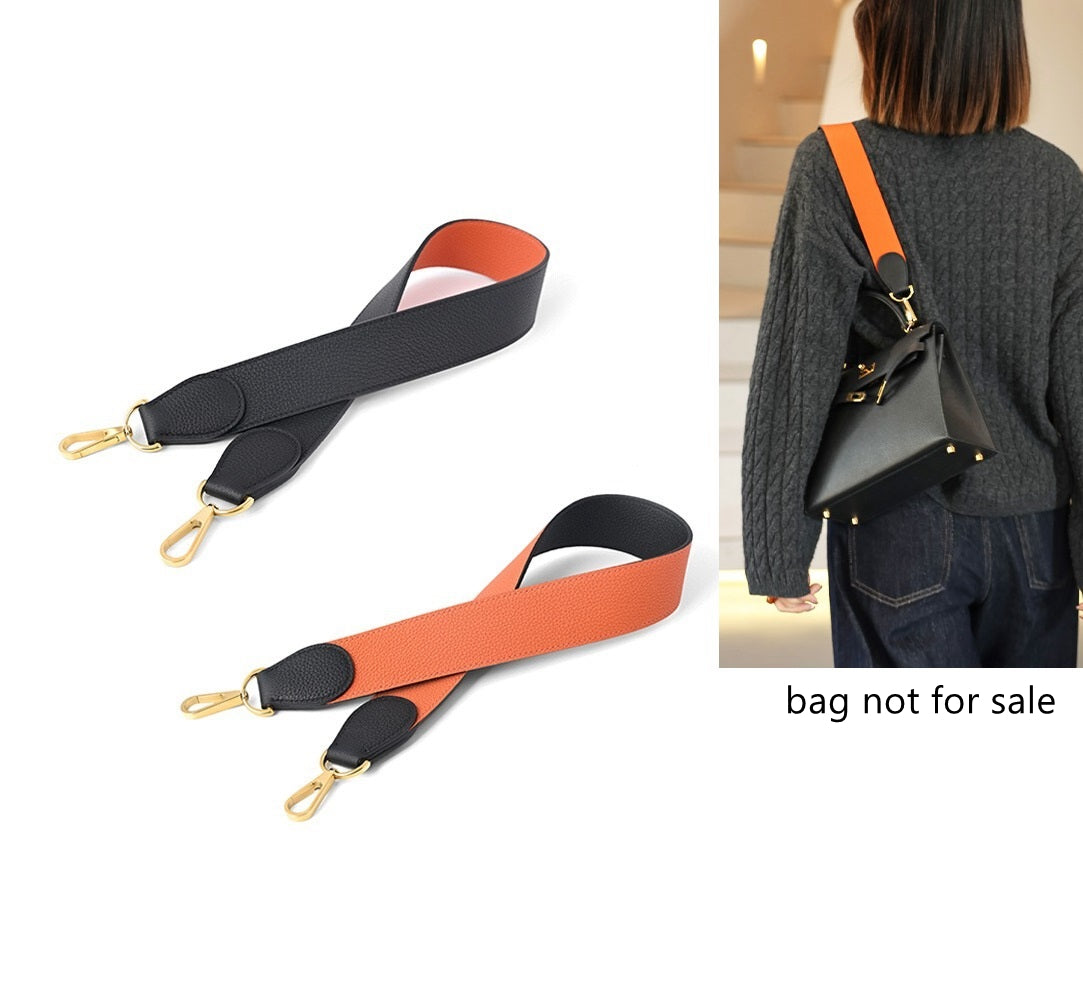 Customized Two-tone Leather Strap for Kelly/2424