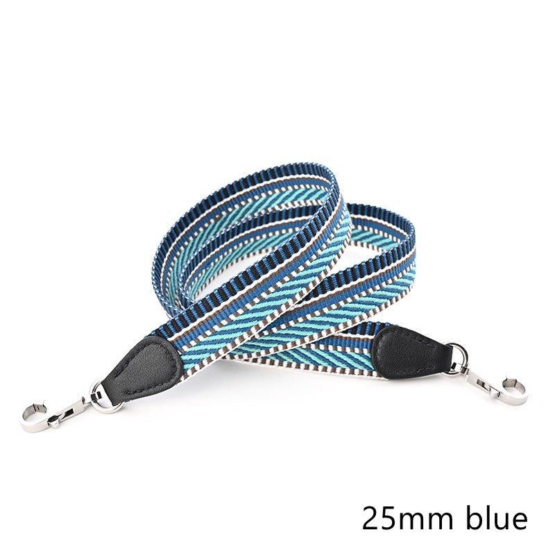 Customized 25mm Canvas Strap for Evelyne/kelly/2424- Etoupe
