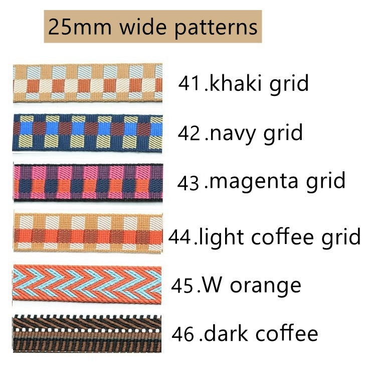 Bandoulière élargie personnalisée de 5 cm/2 "pour herbag