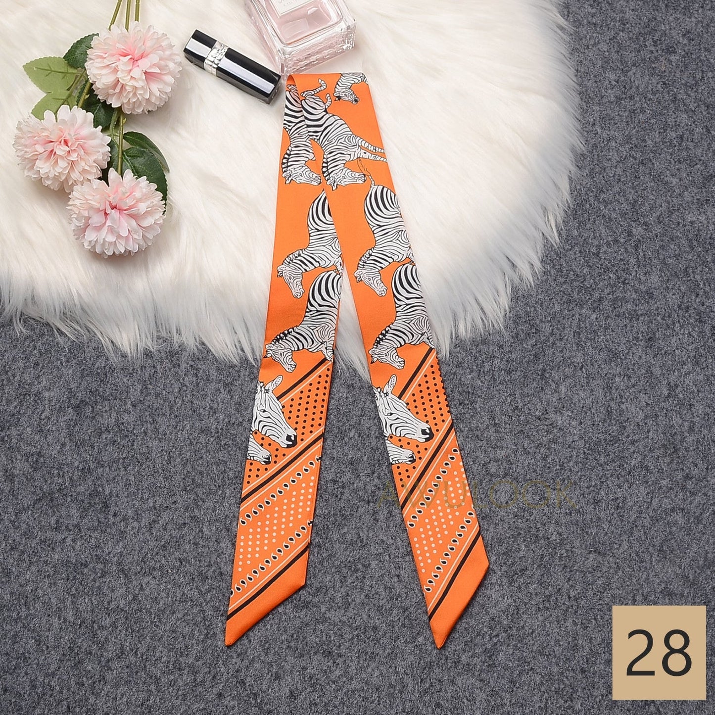 Silk Twilly,86cm× 5cm