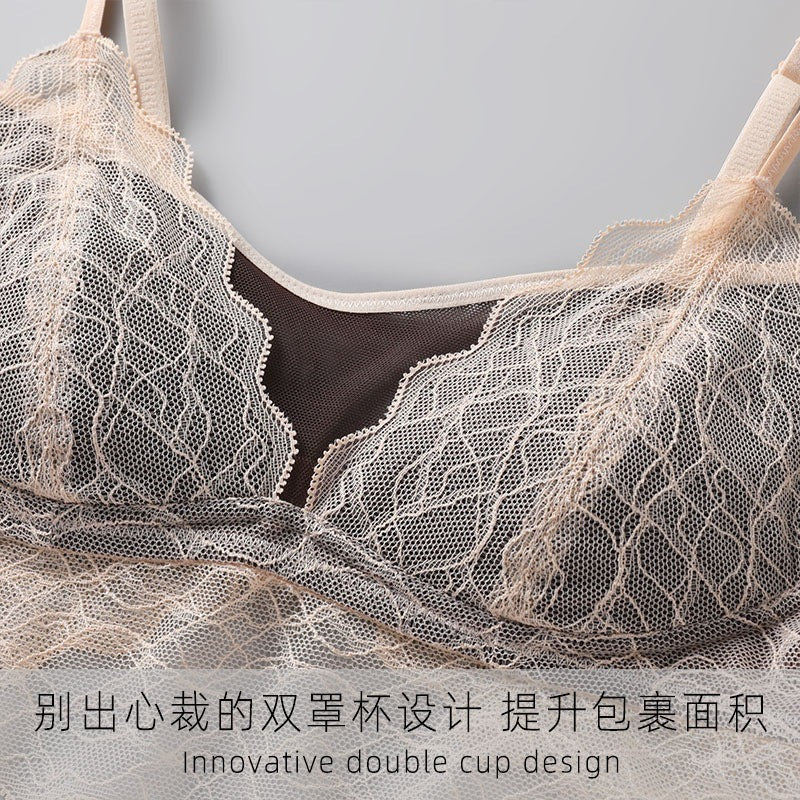 2025 New IN, French Style Silk Lace Bra