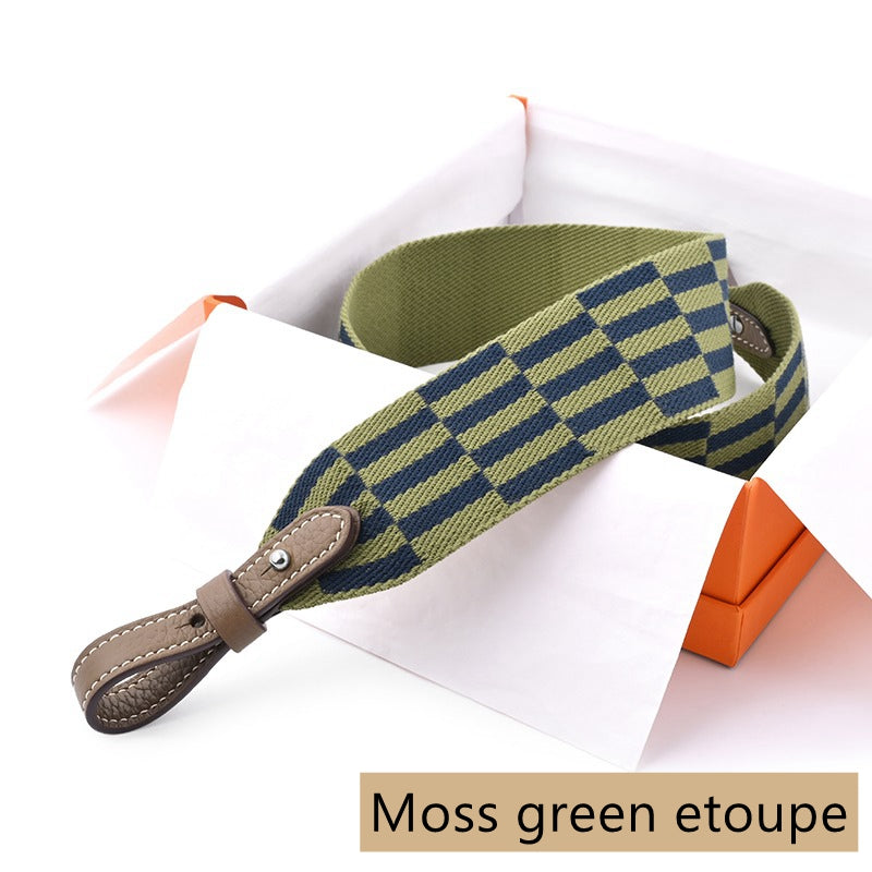 Sangle de sac en toile large personnalisée de 5cm/2 pouces, pour picotin/lindy/evelyne/kelly