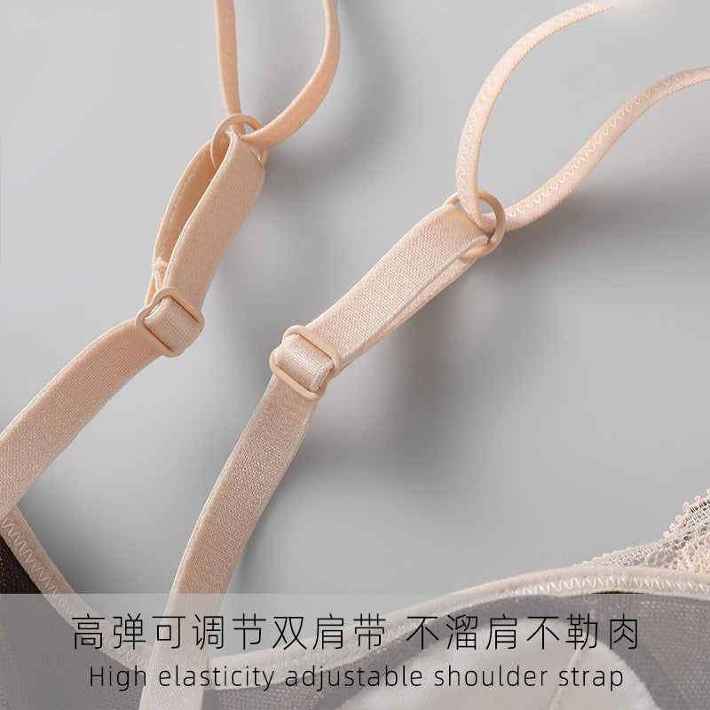 2025 New IN, French Style Silk Lace Bra