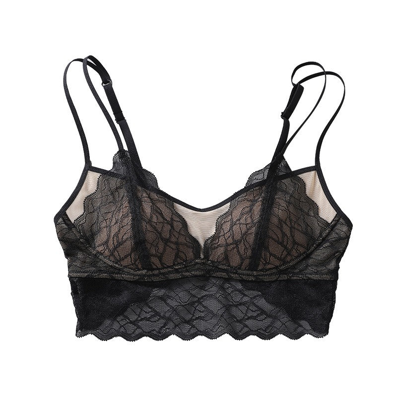 2025 New IN, French Style Silk Lace Bra