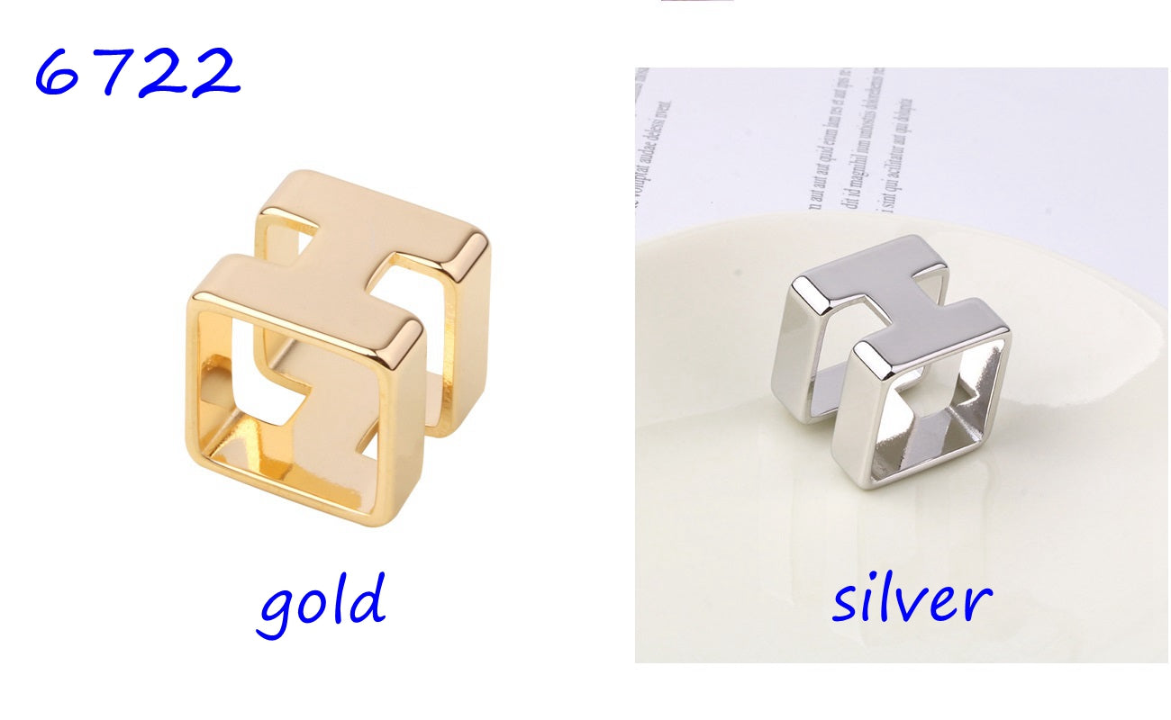 Genuine 14K Gold Plated Scarf Rings - Awulook