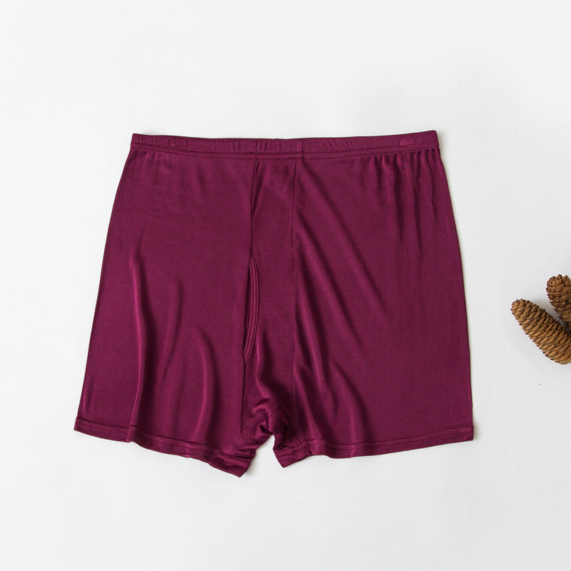 Large Elasticity Men Mulberry Silk Boxer Shorts - Awulook