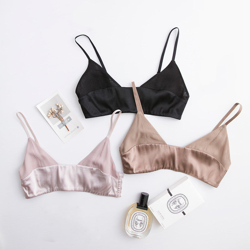 Summer Silk Chiffon bra, No pad