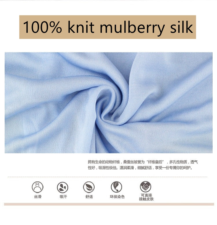 Men's 100% Silk Knit Brief, Large Sizes Available