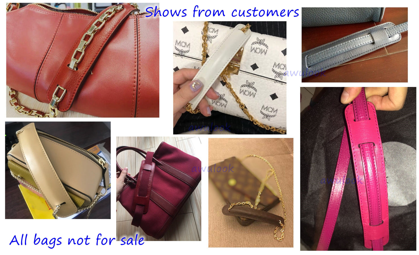 Customized Leather Shoulder Strap Pad, Shoulder Saver