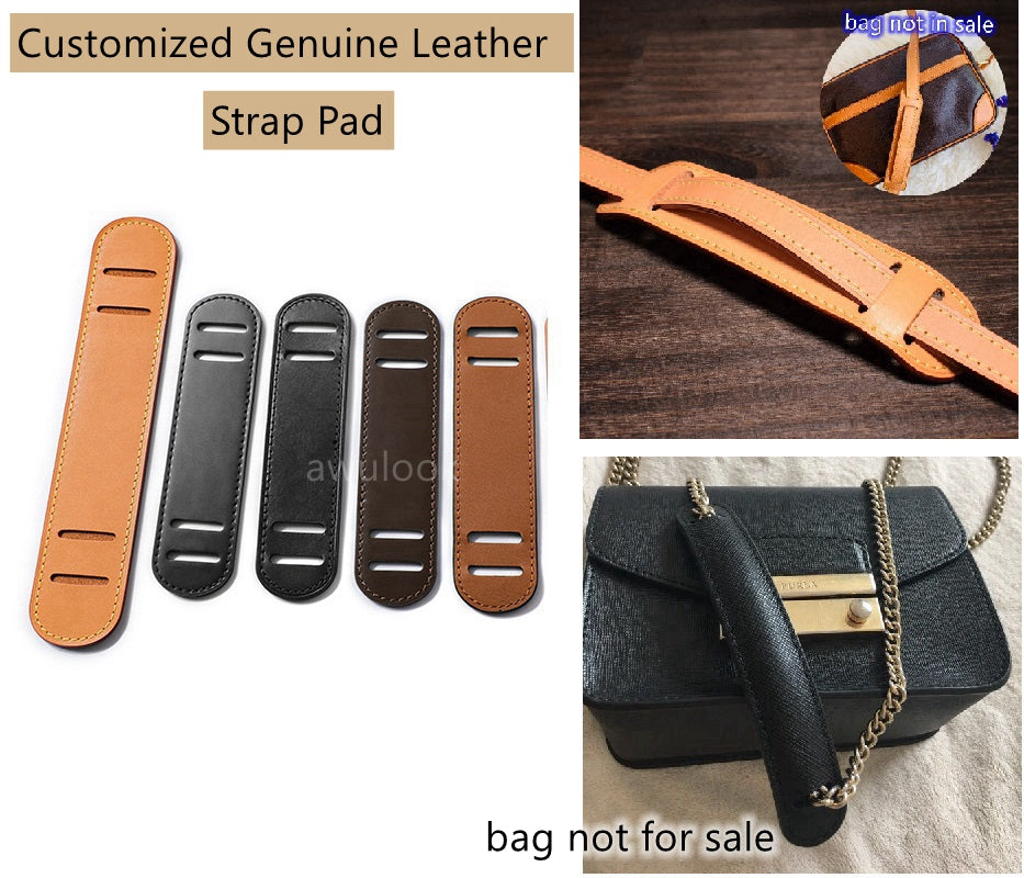 Customized Leather Shoulder Strap Pad, Shoulder Saver