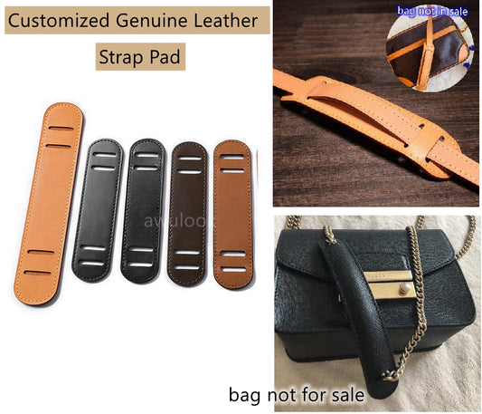 Customized Leather Shoulder Strap Pad, Shoulder Saver