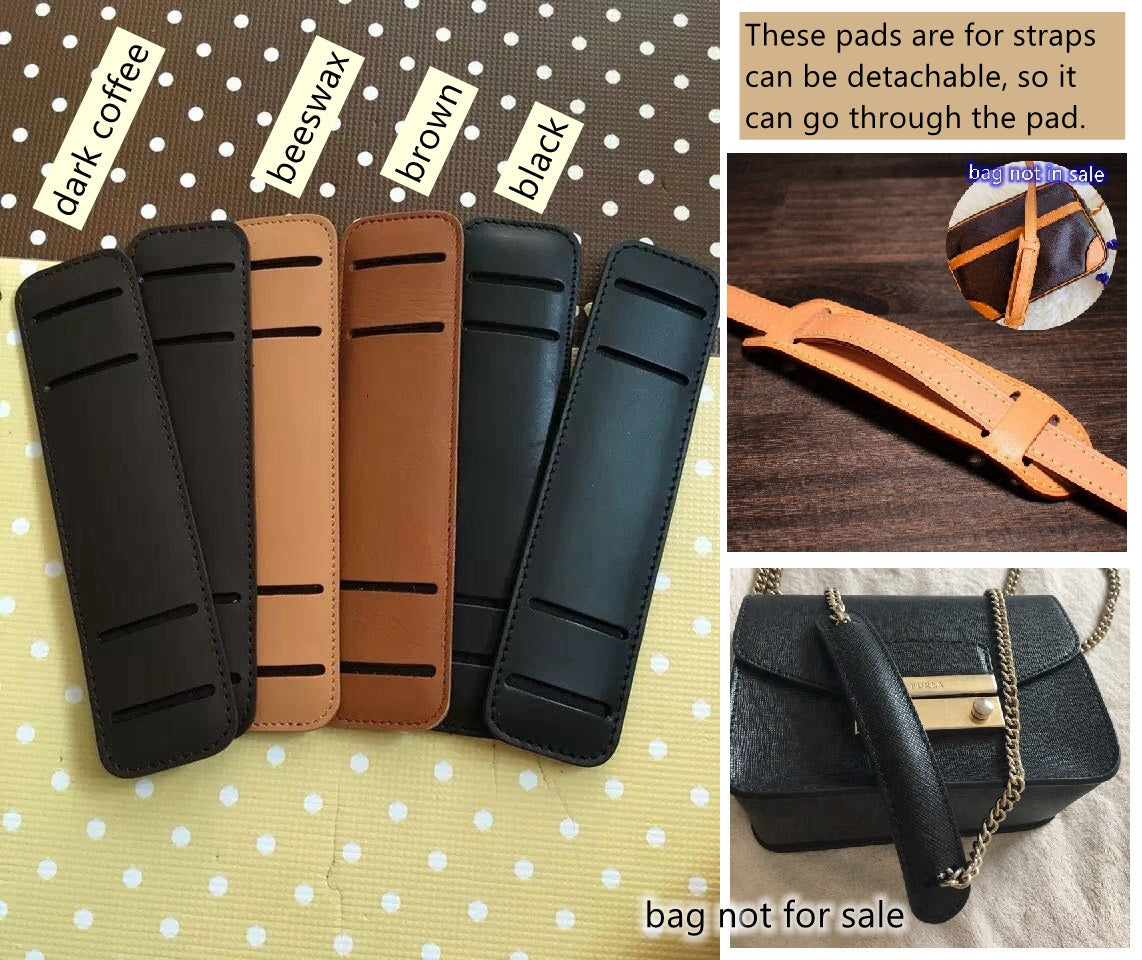 Customized Leather Shoulder Strap Pad, Shoulder Saver