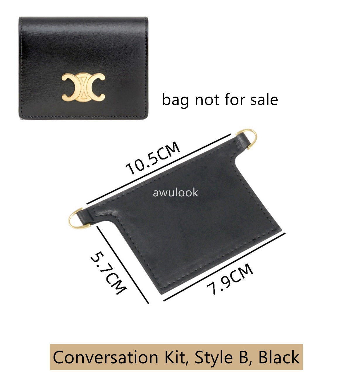 Bracelet en cuir Epsom + kit de conversion pour Constance Slim/Roulis Slim