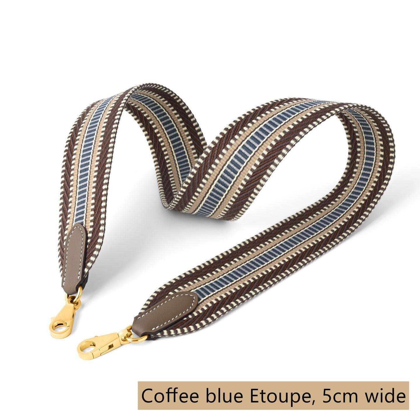 Sangle en toile élargie personnalisée de 5 cm/2 pouces