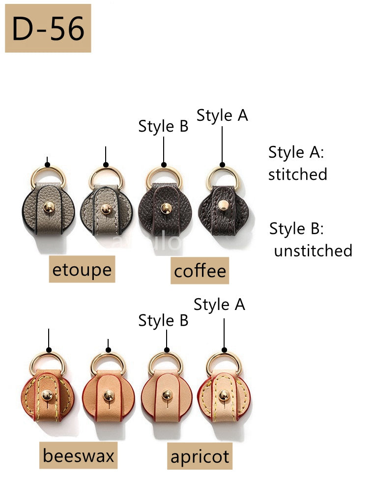 Pair of Anti-wear Leather Buckle/ Protector/ Strap Connector