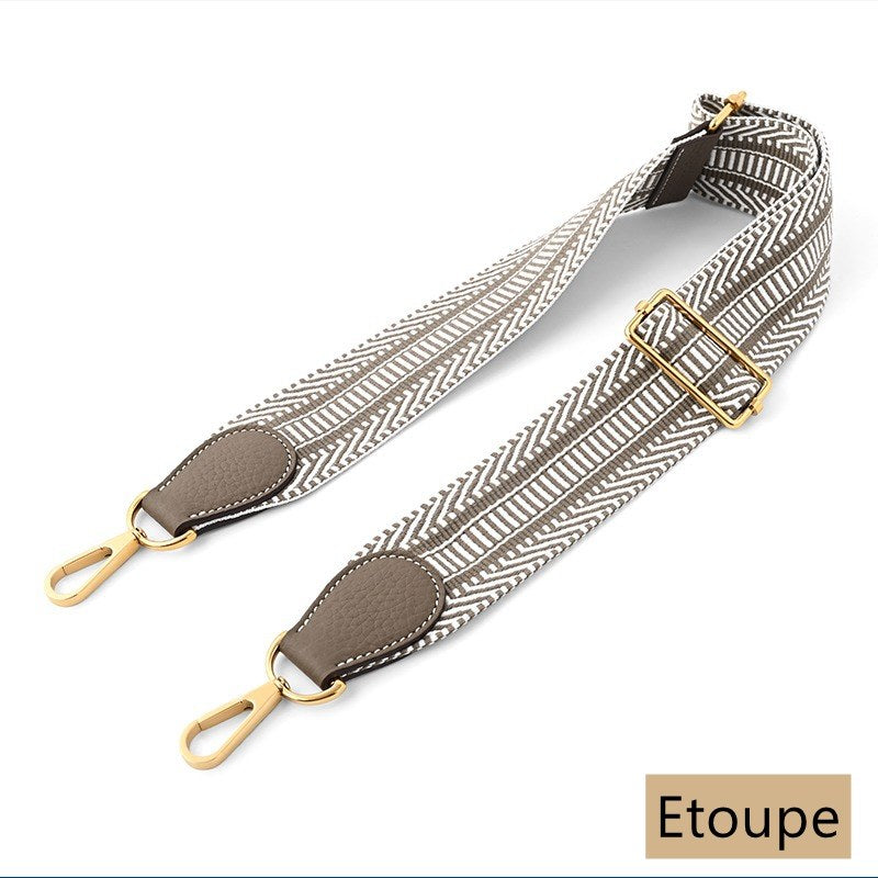 Sangle en toile élargie personnalisée de 5 cm/2 pouces