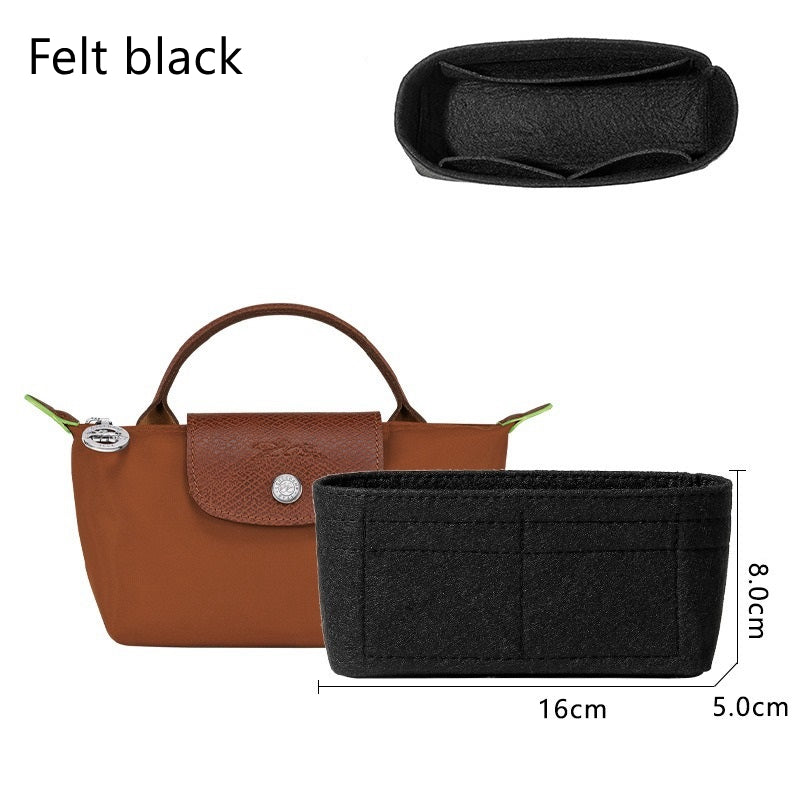 Bag Organiser Insert for Le Pliage Pouch Mini
