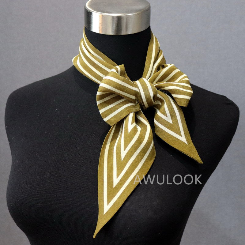 Silk CDC Scarf,120cm× 10cm