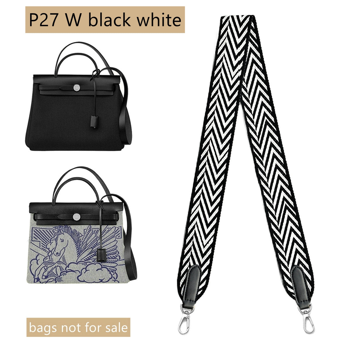 Sangle de sac en toile personnalisée de 2 "/50 mm pour herbag