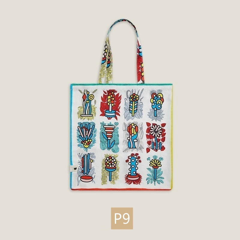 Twilly Silk Tote Bag/ Elephant Bag Charm