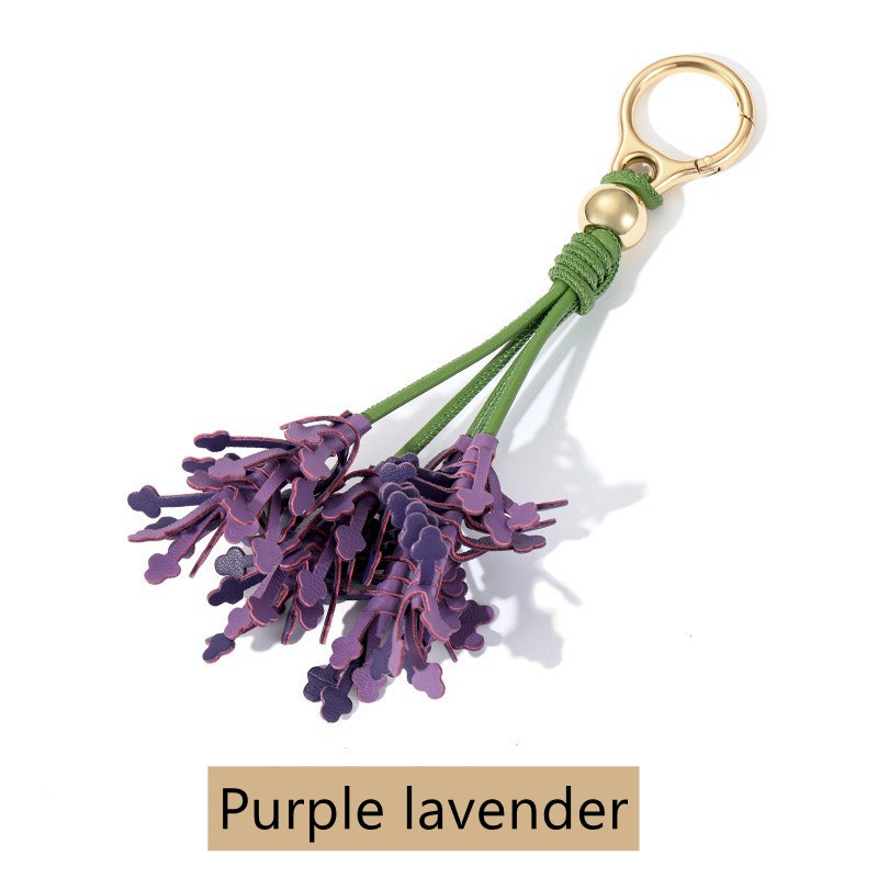 Eco-Resin Strawberry Bag Charm