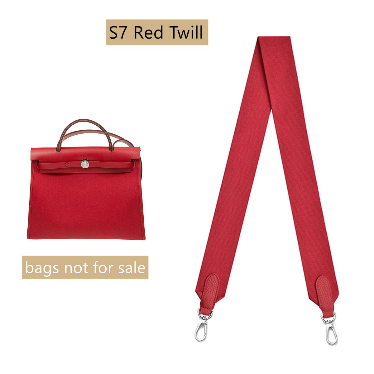 Sangle de sac en toile personnalisée de 2 "/50 mm pour herbag