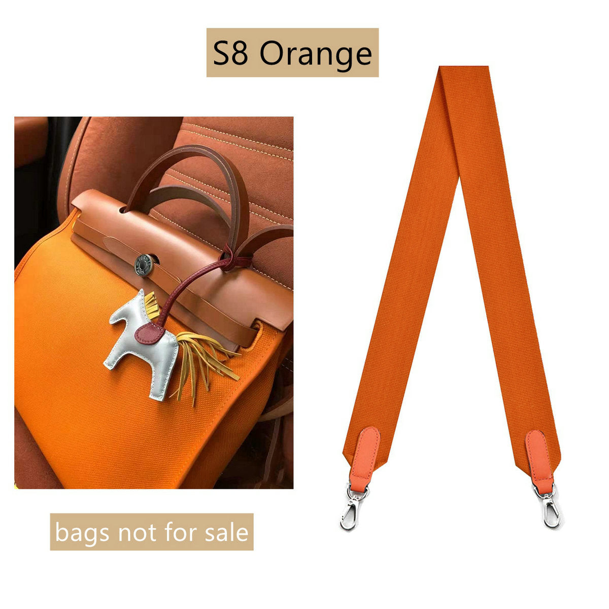 Sangle de sac en toile personnalisée de 2 "/50 mm pour herbag