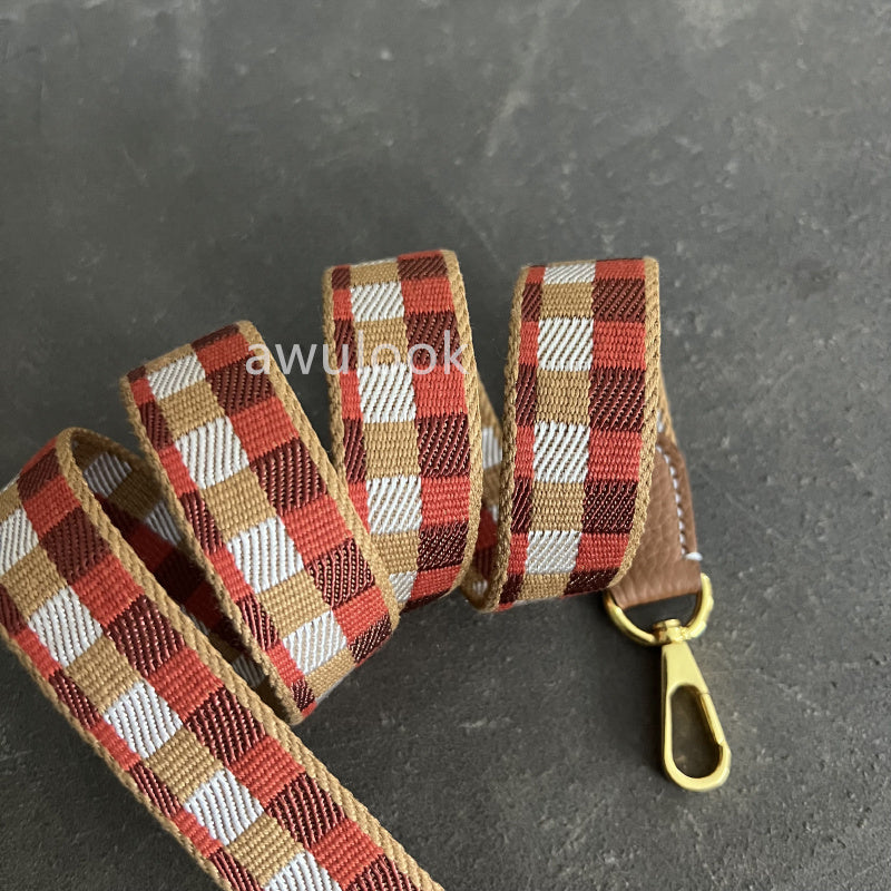 Sangle de sac en toile large personnalisée de 5cm/2 pouces, pour picotin/lindy/evelyne/kelly