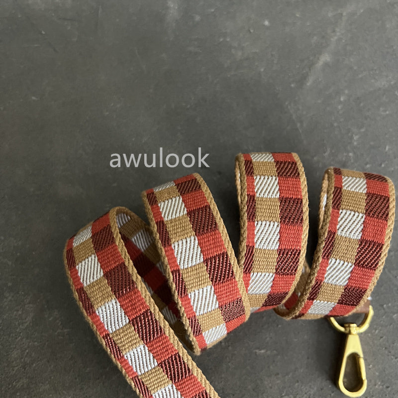 Sangle de sac en toile large personnalisée de 5cm/2 pouces, pour picotin/lindy/evelyne/kelly