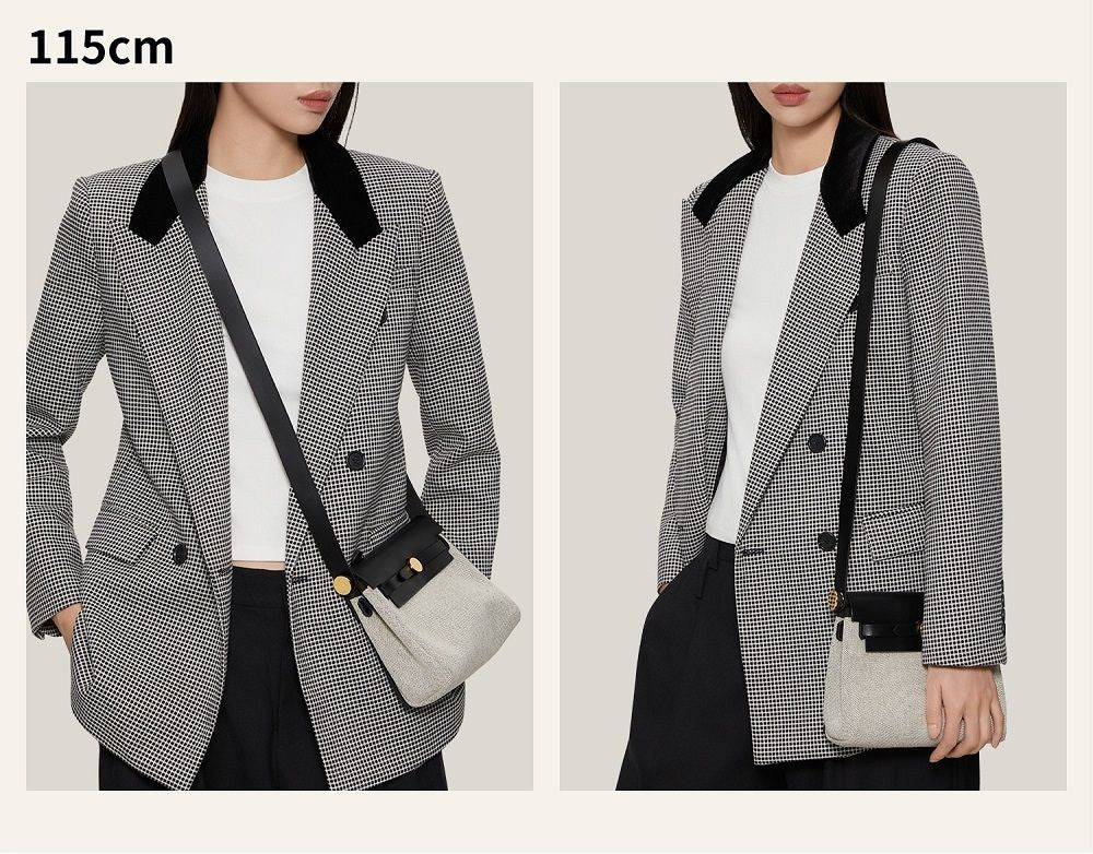 Sangle de sac à bandoulière en cuir Swift personnalisée/sangles de bandoulière pour Herbag