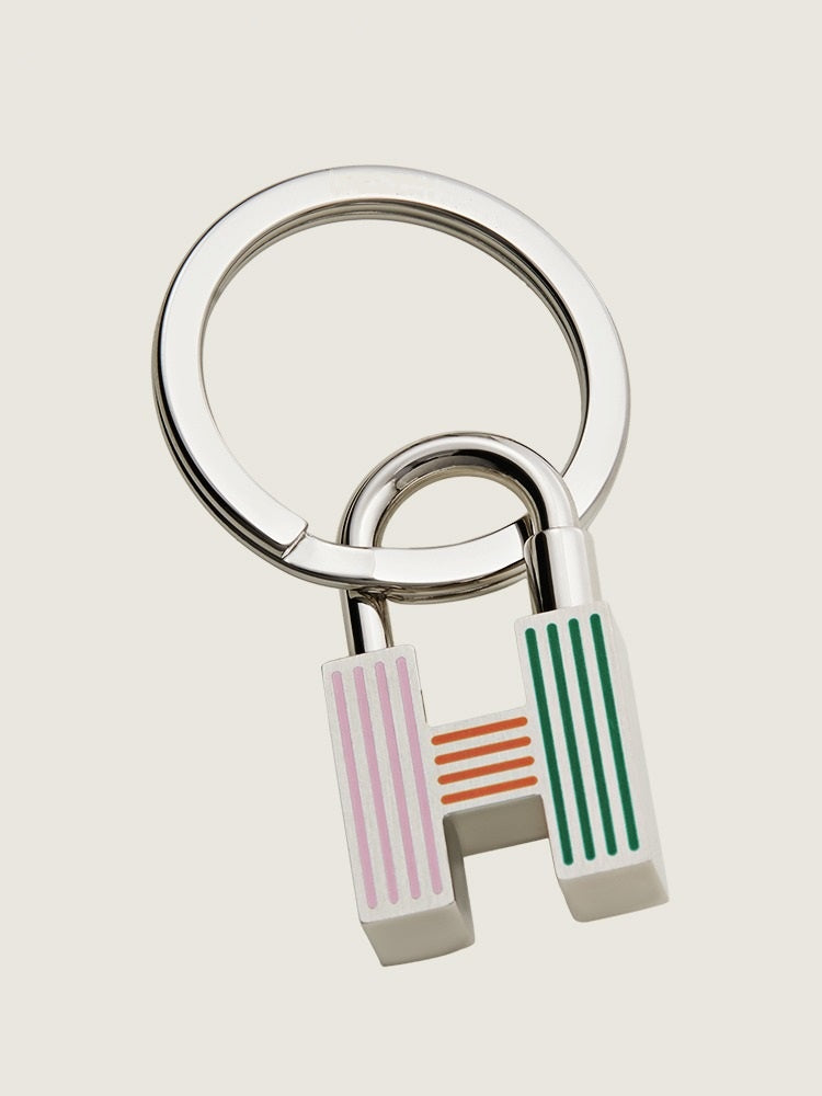 Cadenas Quizz Rainbow key ring- Multi colors