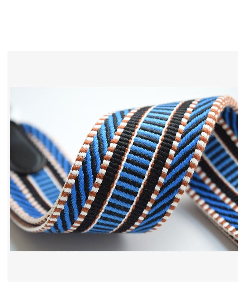 Adjustable 2"/50mm Canvas leather bag strap for Evelyne/Kelly/Other bags