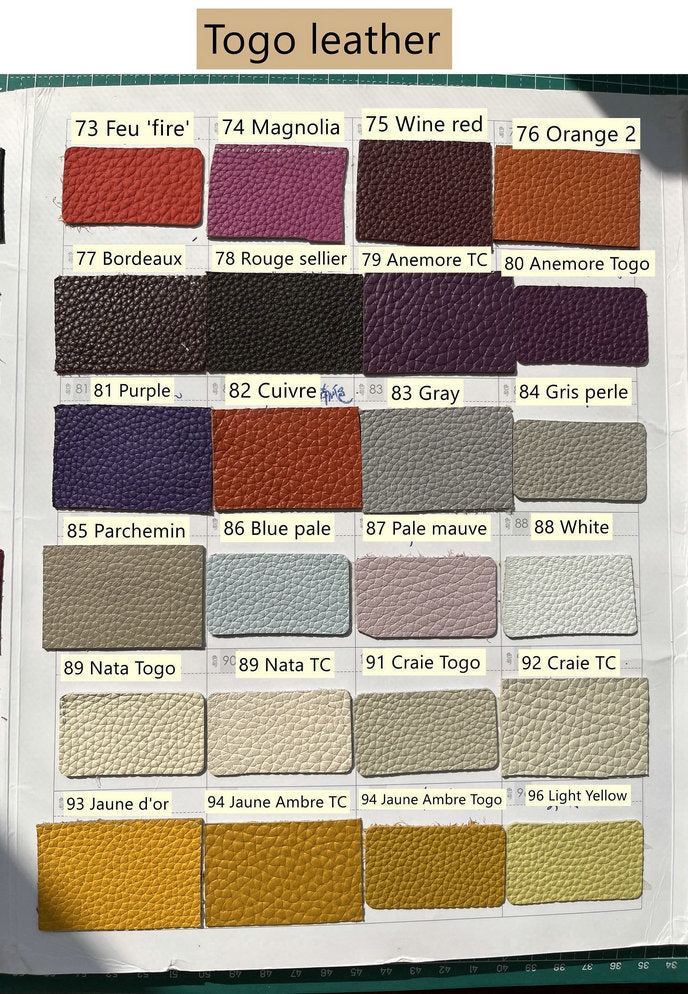 Customized Swift Leather Shoulder Strap for Evelyne/2424