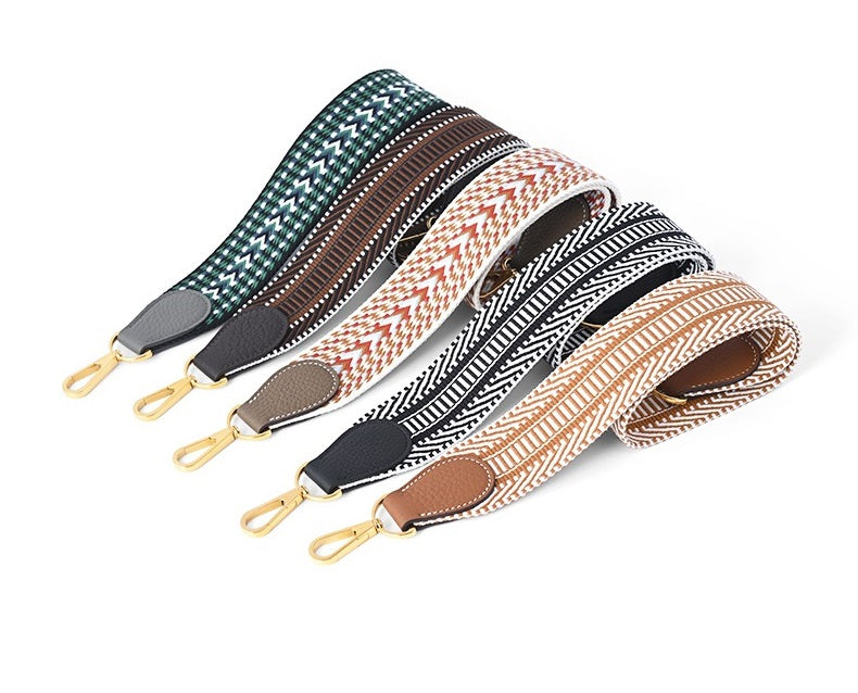 Sangle en toile élargie personnalisée de 5 cm/2 pouces