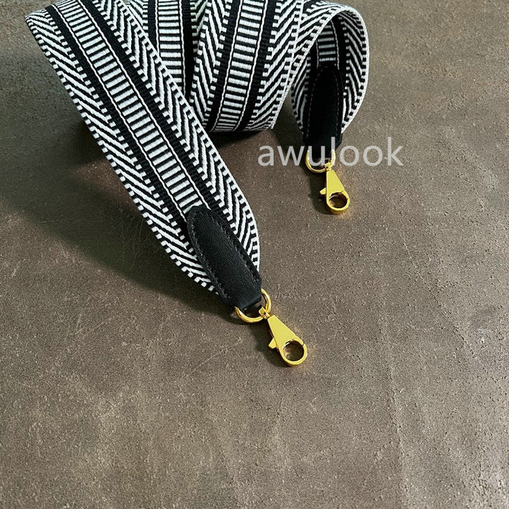 Sangle en toile élargie personnalisée de 5 cm/2 pouces