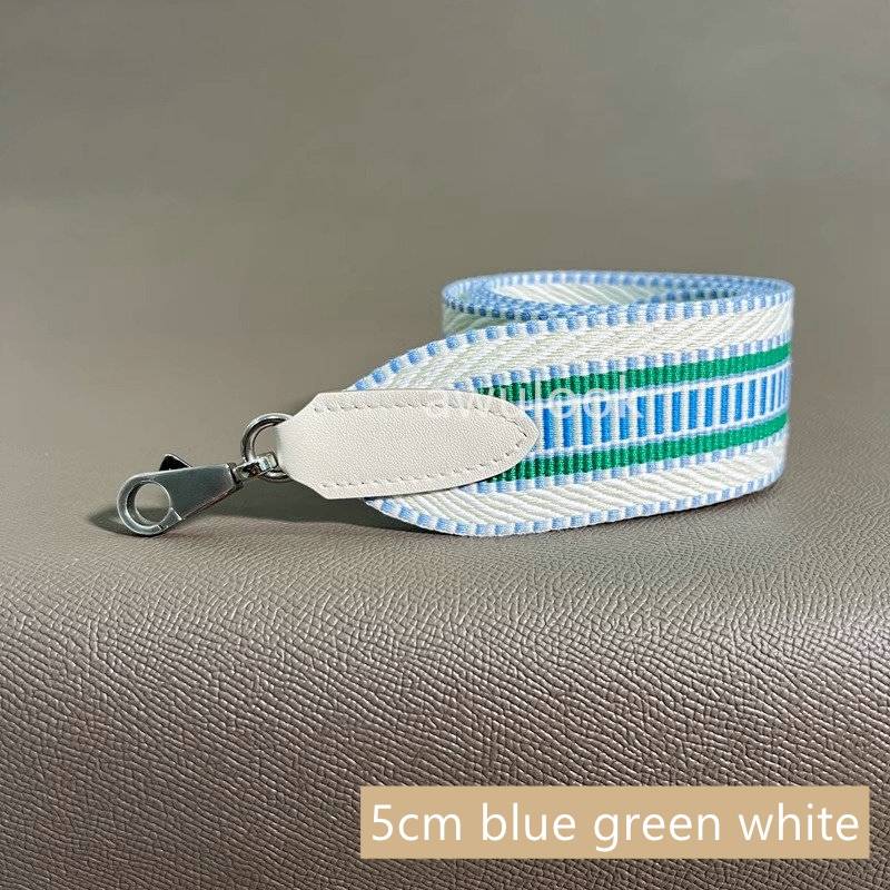 Customized 5cm/25mm Canvas Strap for kelly/2424- Gris misty