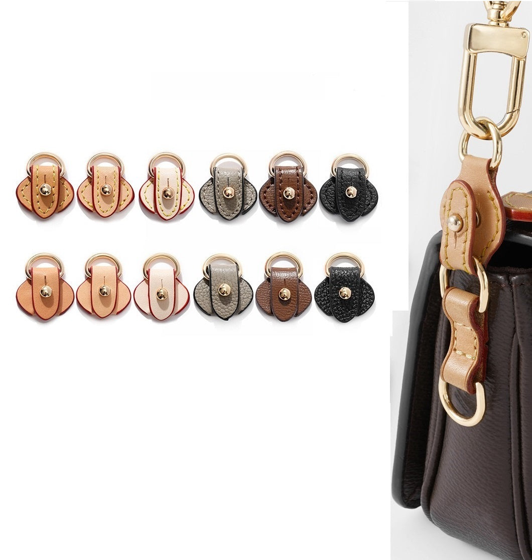 Pair of Anti-wear Leather Buckle/ Protector/ Strap Connector