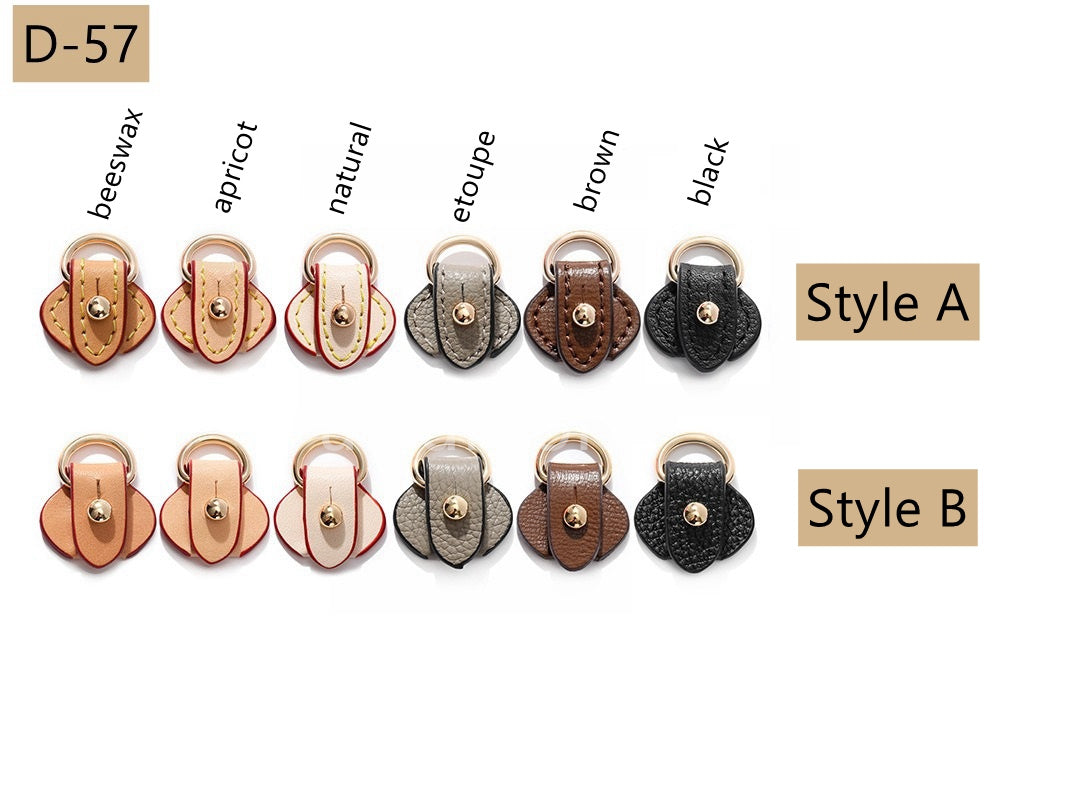 Pair of Anti-wear Leather Buckle/ Protector/ Strap Connector