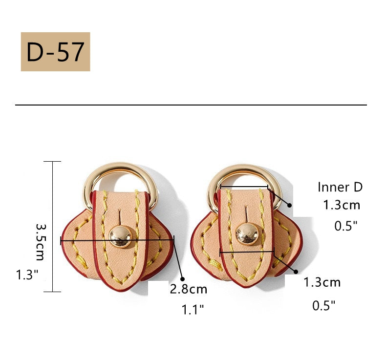 Anti-wear Leather Buckle/ Protector for LV Diane/Saumur/1955 horsebit
