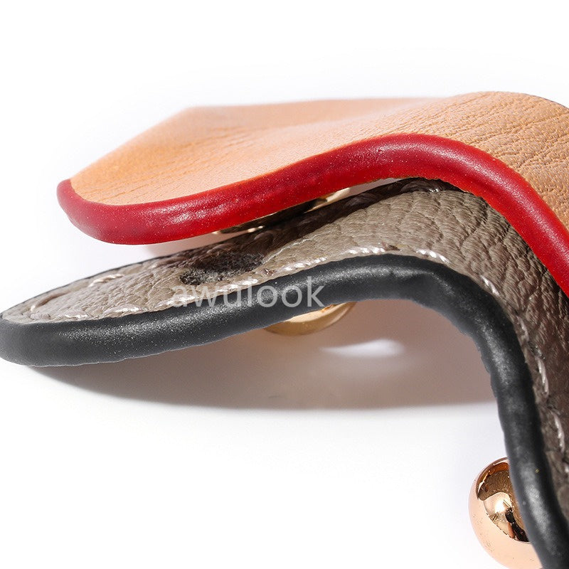 Pair of Anti-wear Leather Buckle/ Protector/ Strap Connector