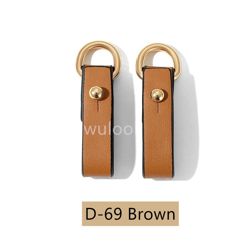 Pair of Anti-wear Leather Buckle/ Protector/ Strap Connector