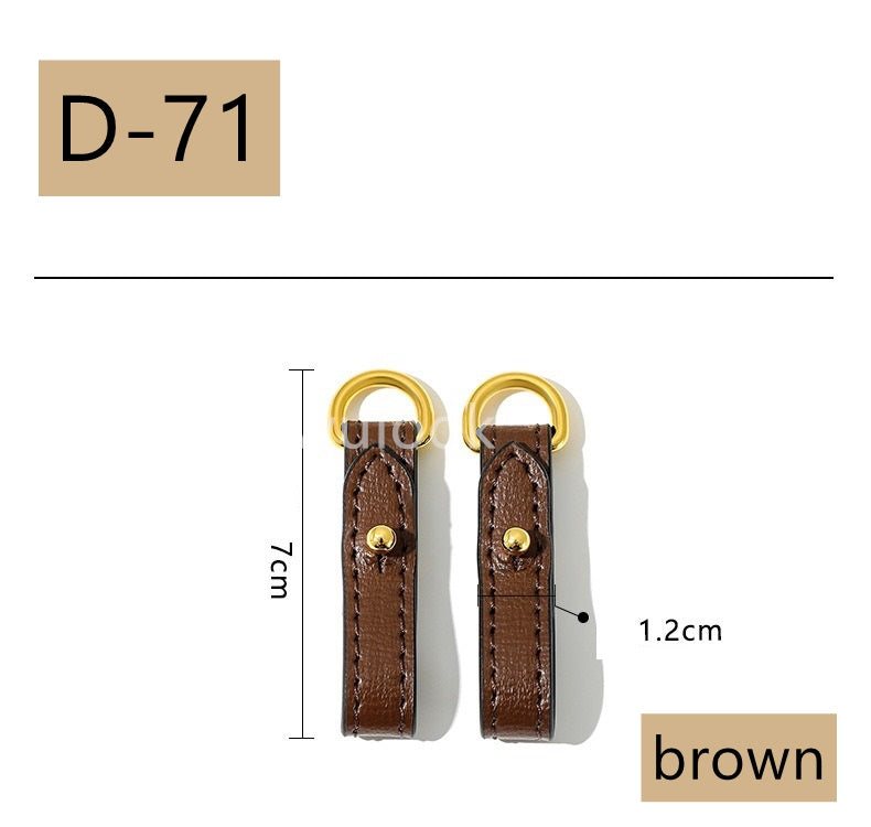 Pair of Anti-wear Leather Buckle/ Protector/ Strap Connector