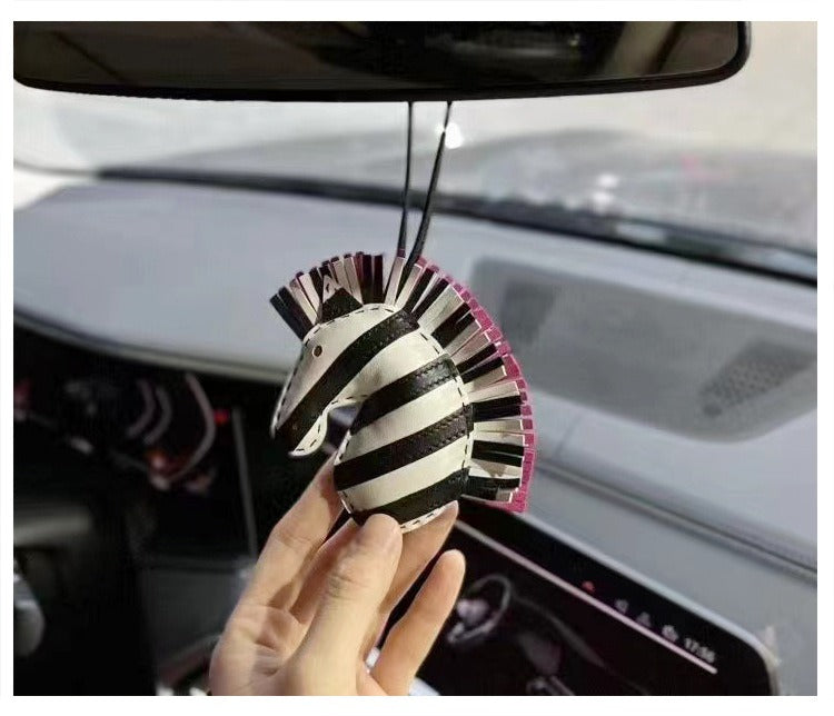 Geezee Zebra Bag charm
