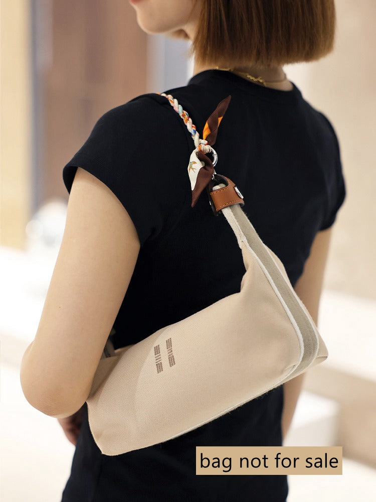Silk Twilly Strap, Handle/Shoulder Strap for Evelyne