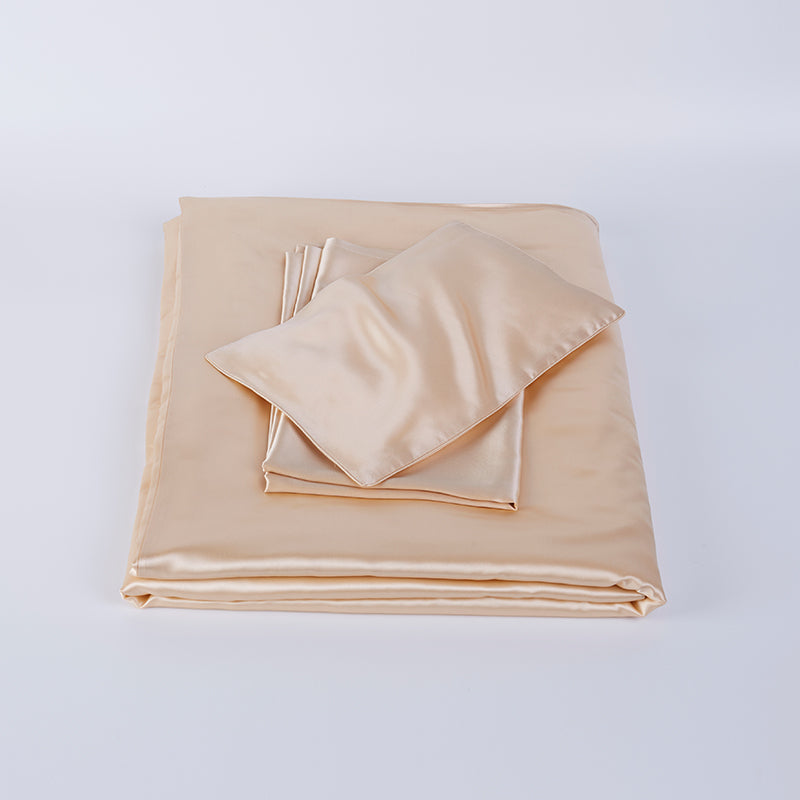 100% Silk Baby Crib Bedding Sheet/Pillowcase,19/25momme