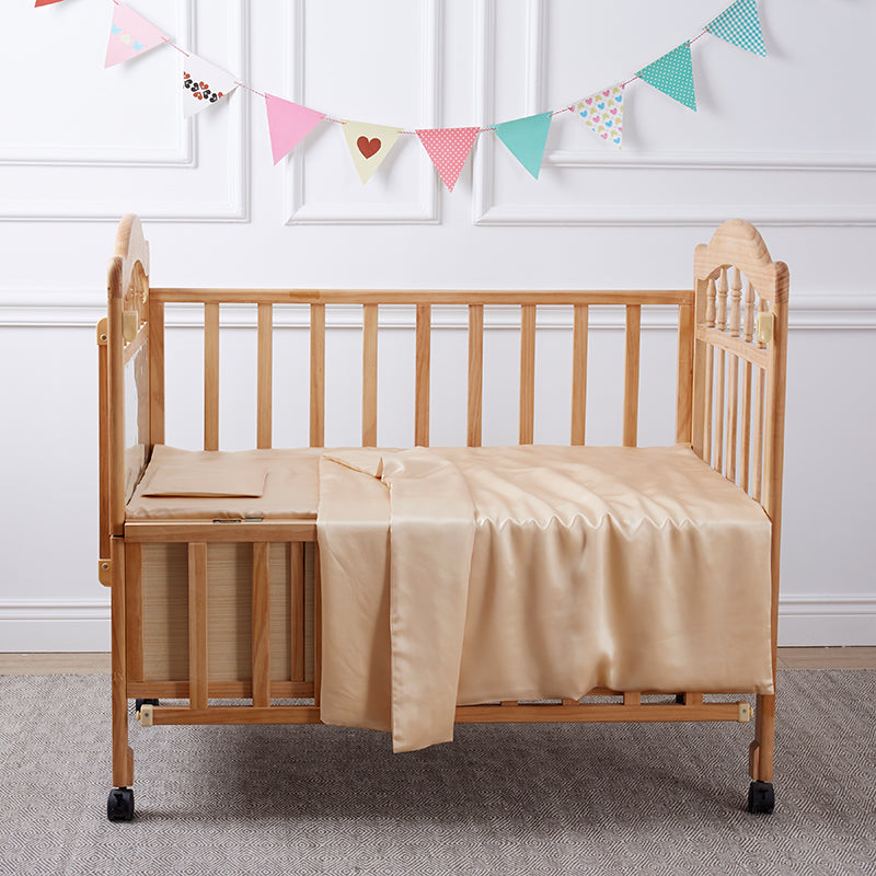 100% Silk Baby Crib Bedding Sheet/Pillowcase,19/25momme