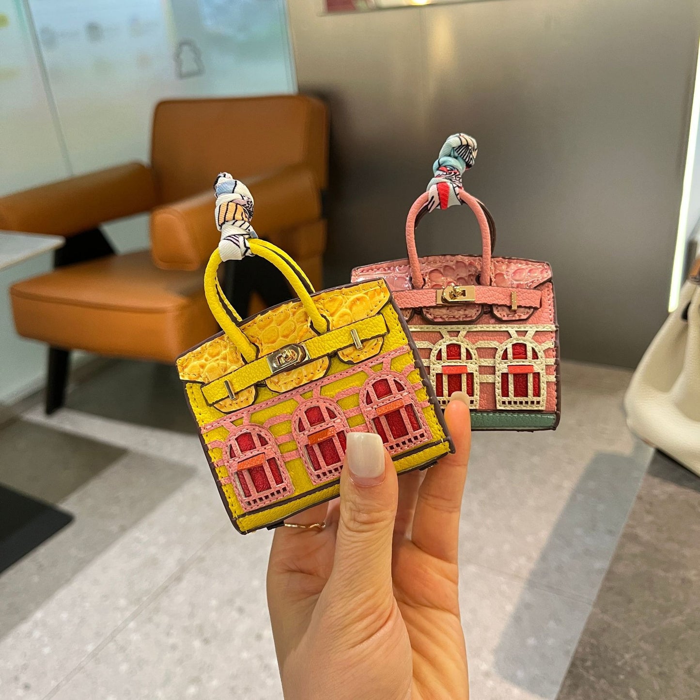 Bag Charm, Mini Birkin Faubourg
